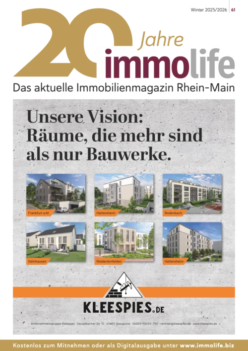 Das aktuelle Immobilienmagazin Rhein-Main